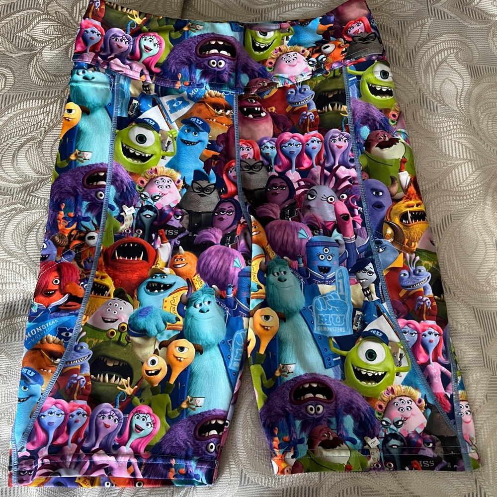 Blackmilk Monsters Inc. Bike Shorts